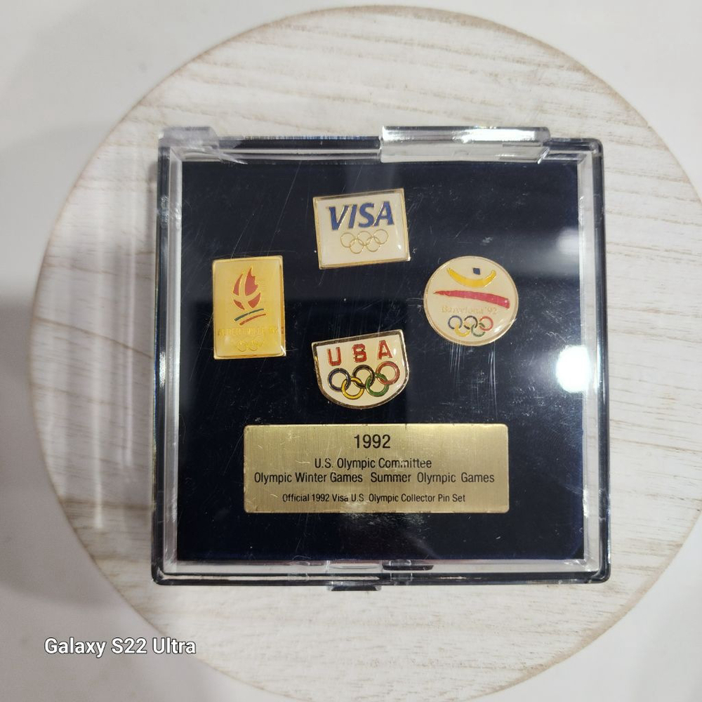 U.S. Olympic Committee 1992 Collector's Pin Set